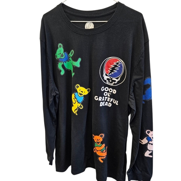 Good Ol Grateful Dead Dancing Bears Long Sleeve Shirt - Picture 6 of 6